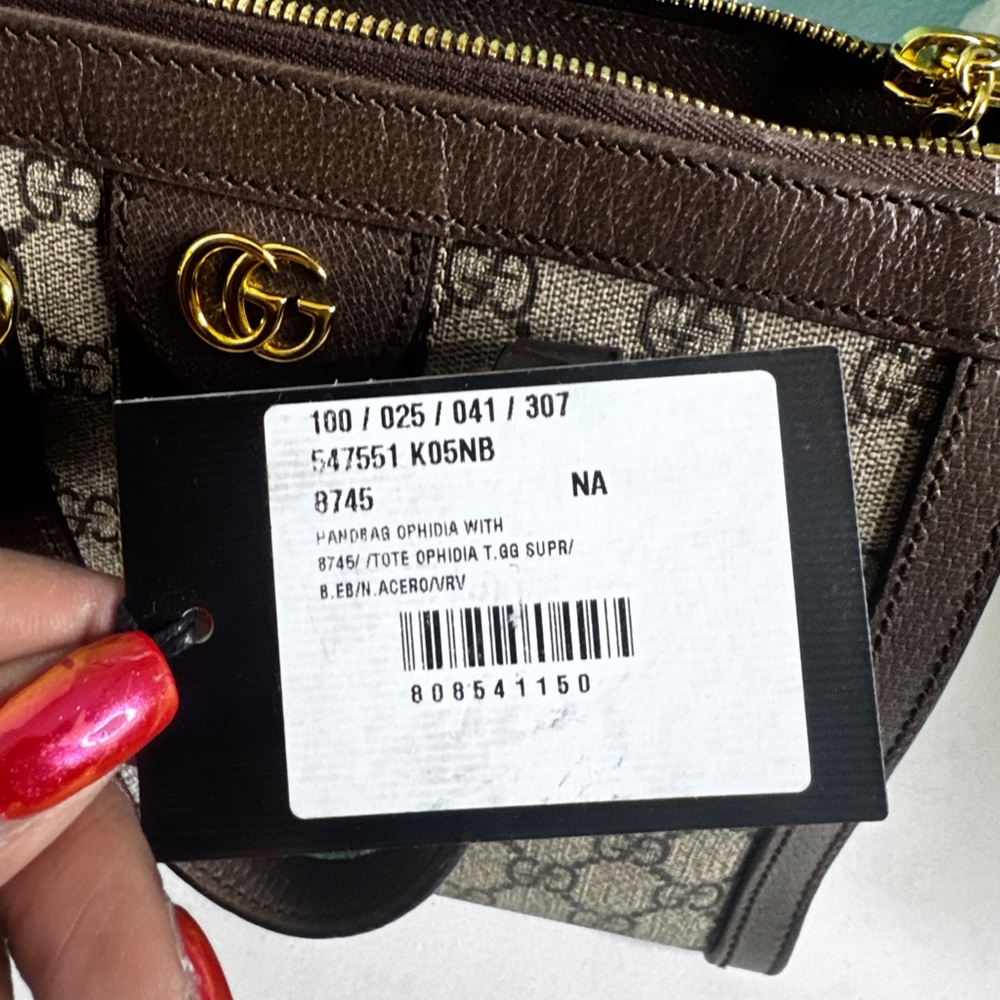 Gucci Ophidia Top Handle Tote Small - Picture 13 of 16